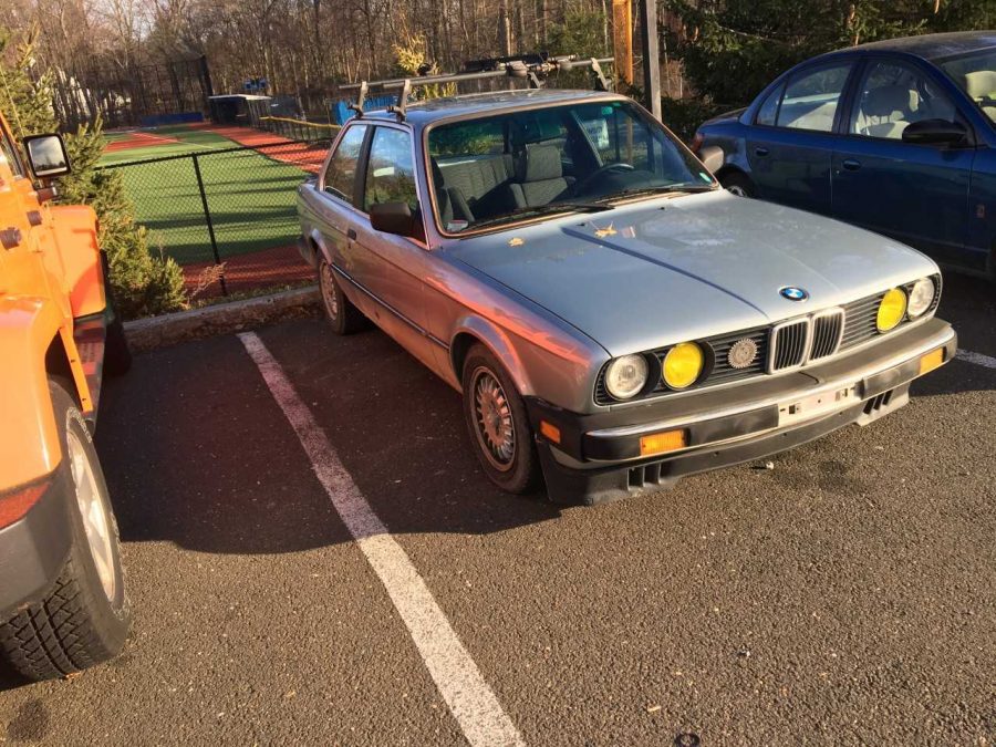 Maguire Shea's 1980s BMW.