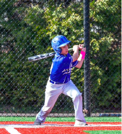 Briganti at bat in a freshman game last spring (DAF Media)