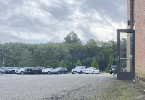 Cars Parked Oustide Darien High School