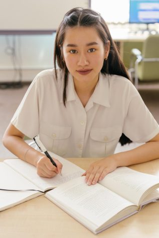 Girl Studying