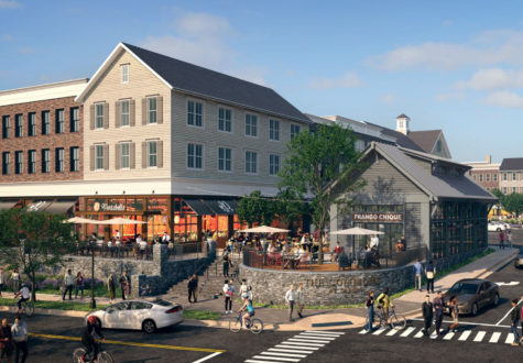 This digital image provides the vision of the Darien Commons team.