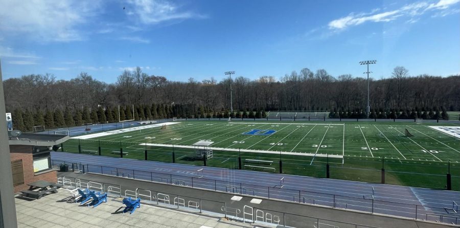 The Darien High School campus is for many people as much about the athletic facilities as it is the academics