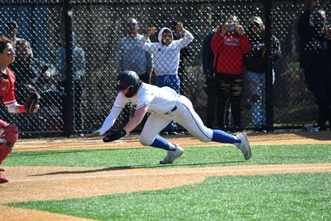 Behind home plate at The Stadium by Michael McCormack