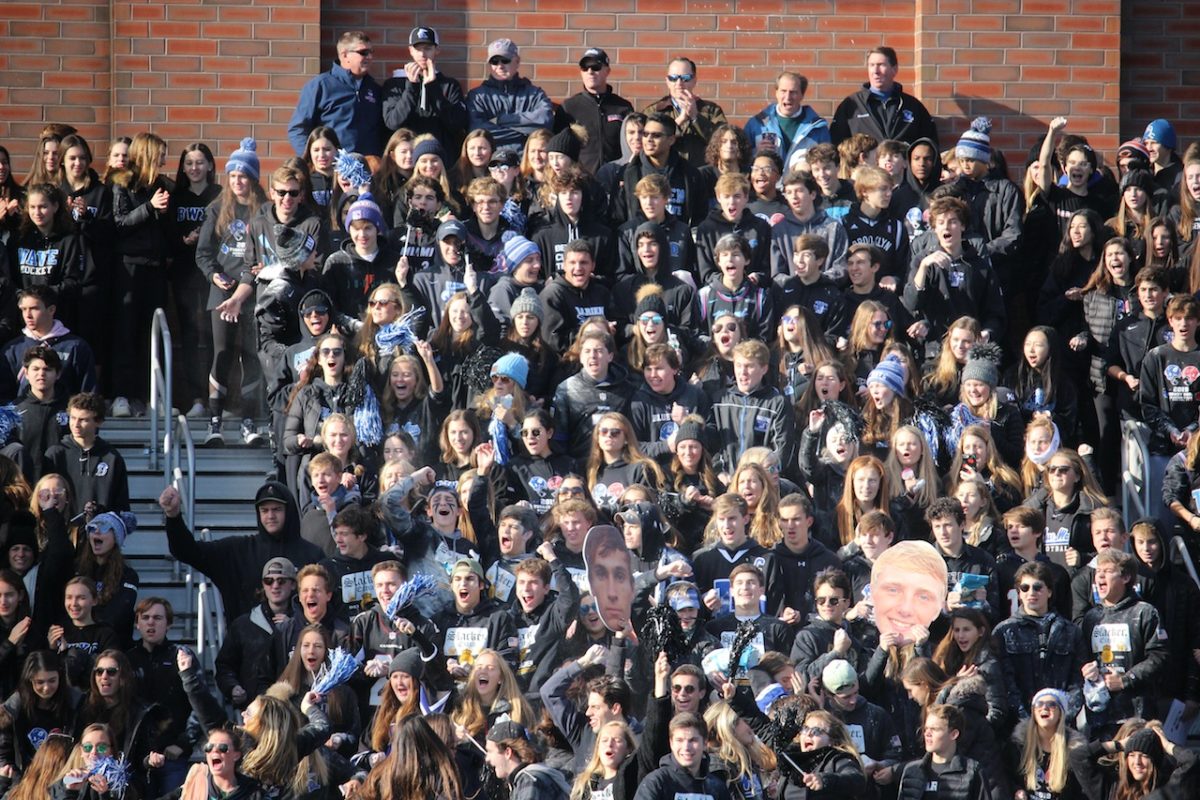 Wave's Sea of Students: 2024 Football Student Section