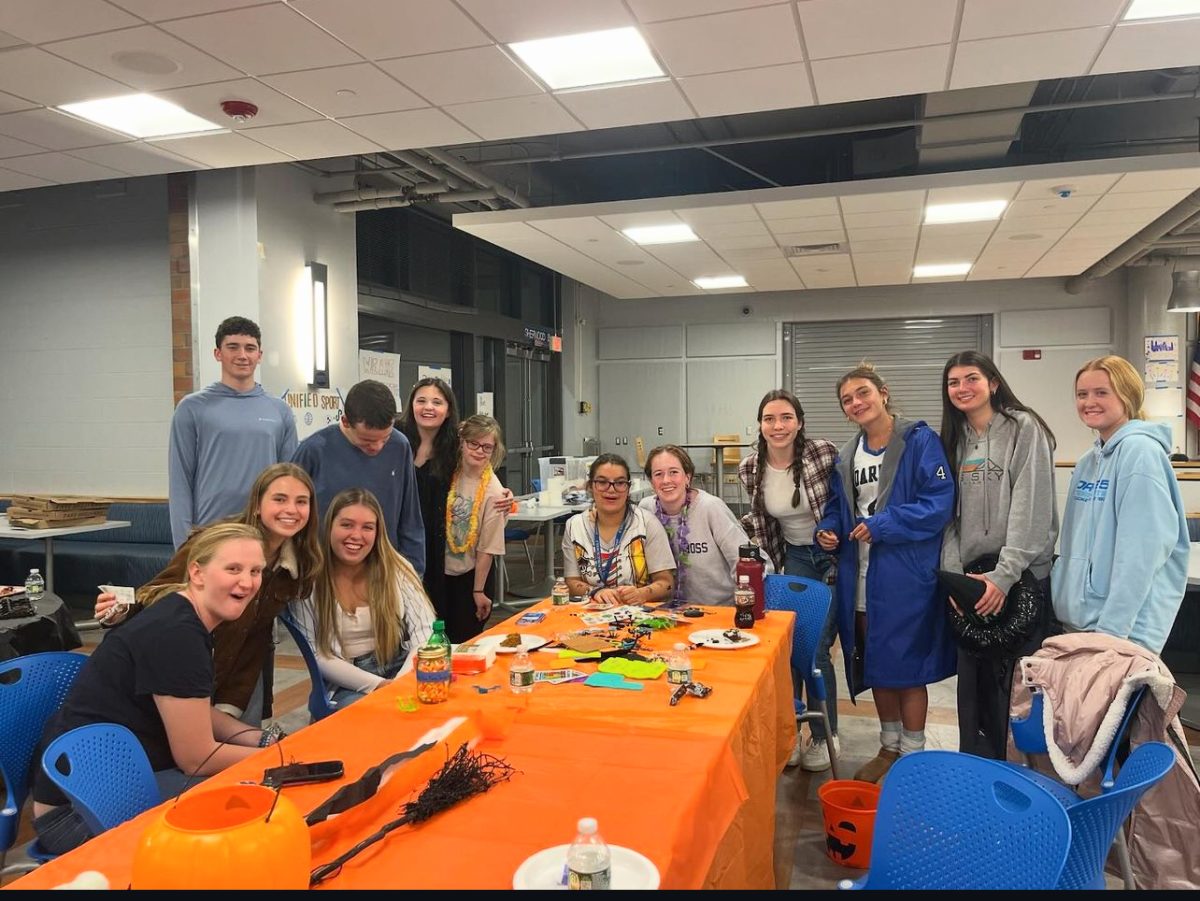 The club opportunities at DHS are endless! Lots of clubs, such as Best Buddies (pictured above), host fun monthly events. 