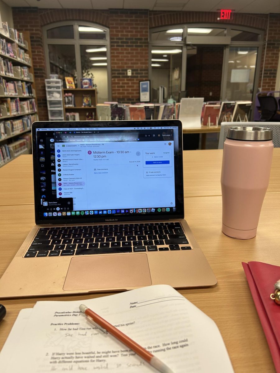 The Teen Lounge at the Darien Library is the perfect comfy space to get your studying done!