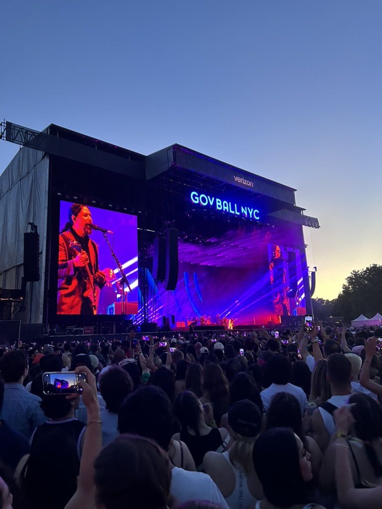 The Killers at Saturday Governors Ball NYC 2024