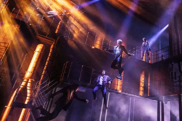 The Lost Boys take flight on Broadway 
(Photo Credit: Murphy Made)