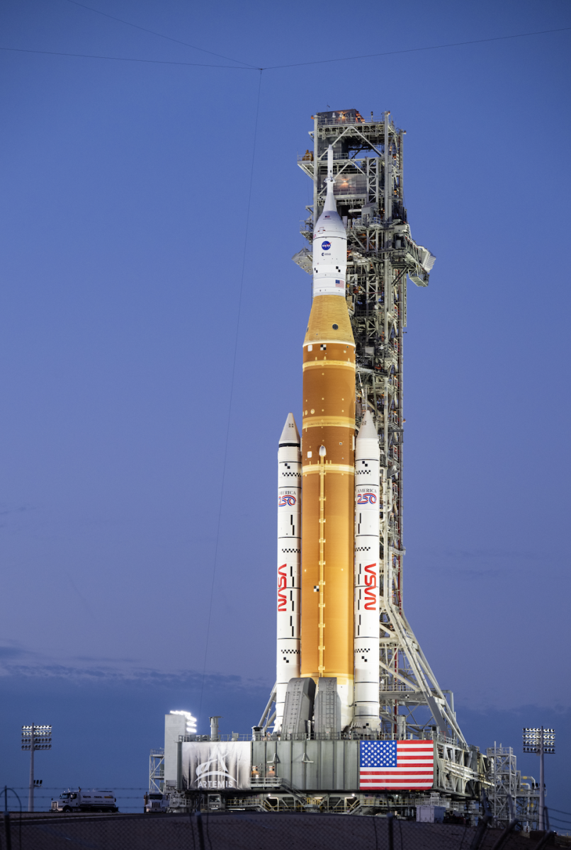 Artemis ii prepares for launch.