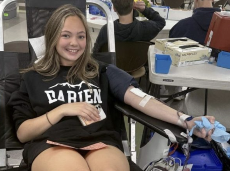 DHS students participated not just by volunteering their time, but by donating themselves.